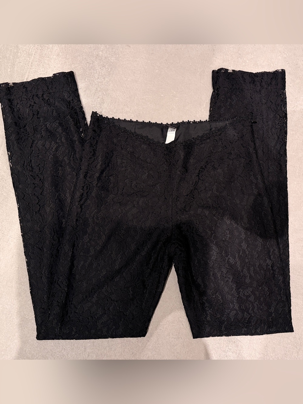 Only Hearts Black Lace pants, size 1